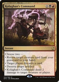 Kolaghan's Command - Dragons of Tarkir - Magic: The Gathering card