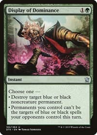 Display of Dominance - Dragons of Tarkir - Magic: The Gathering card