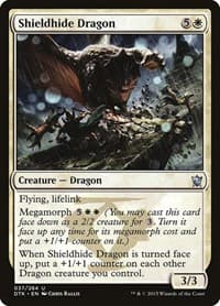 Shieldhide Dragon - Dragons of Tarkir - Magic: The Gathering card