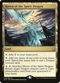 Haven of the Spirit Dragon - Dragons of Tarkir - Magic: The Gathering card