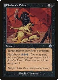 Chainer's Edict - Torment - Magic: The Gathering card