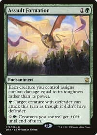 Assault Formation - Dragons of Tarkir - Magic: The Gathering card