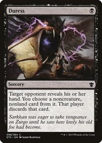 Duress - Dragons of Tarkir - Magic: The Gathering card