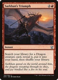 Sarkhan's Triumph - Dragons of Tarkir - Magic: The Gathering card