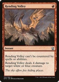 Rending Volley - Dragons of Tarkir - Magic: The Gathering card