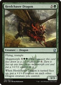 Herdchaser Dragon - Dragons of Tarkir - Magic: The Gathering card