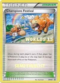 Champions Festival - BW95 (Worlds 13) [Semi-Finalist] - Black and White Promos - Pokemon card