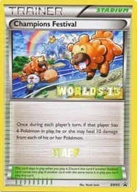Champions Festival - BW95 (Worlds 13) [Staff] - Black and White Promos - Pokemon card