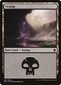 Swamp (256) - Dragons of Tarkir - Magic: The Gathering card