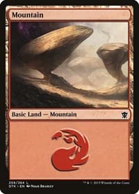 Mountain (259) - Dragons of Tarkir - Magic: The Gathering card