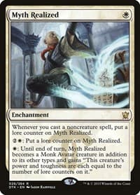 Myth Realized - Dragons of Tarkir - Magic: The Gathering card