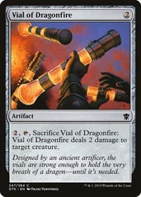 Vial of Dragonfire - Dragons of Tarkir - Magic: The Gathering card