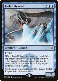 Icefall Regent - Dragons of Tarkir - Magic: The Gathering card