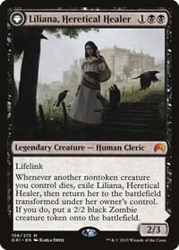 Liliana, Heretical Healer - Magic Origins - Magic: The Gathering card