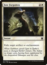 Fate Forgotten - Dragons of Tarkir - Magic: The Gathering card