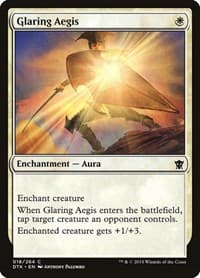 Glaring Aegis - Dragons of Tarkir - Magic: The Gathering card