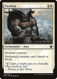 Pacifism - Dragons of Tarkir - Magic: The Gathering card