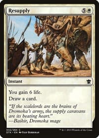 Resupply - Dragons of Tarkir - Magic: The Gathering card