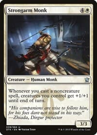 Strongarm Monk - Dragons of Tarkir - Magic: The Gathering card
