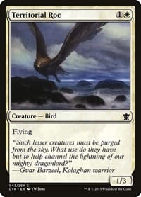 Territorial Roc - Dragons of Tarkir - Magic: The Gathering card