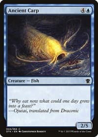 Ancient Carp - Dragons of Tarkir - Magic: The Gathering card