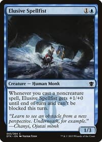 Elusive Spellfist - Dragons of Tarkir - Magic: The Gathering card