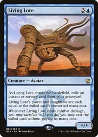 Living Lore - Dragons of Tarkir - Magic: The Gathering card