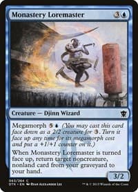 Monastery Loremaster - Dragons of Tarkir - Magic: The Gathering card