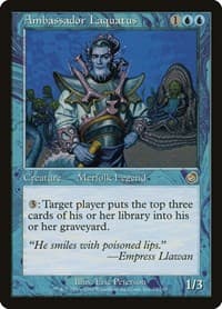 Ambassador Laquatus - Torment - Magic: The Gathering card