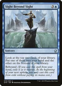 Sight Beyond Sight - Dragons of Tarkir - Magic: The Gathering card