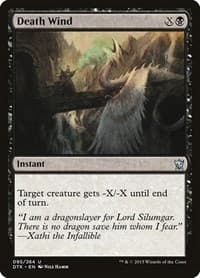Death Wind - Dragons of Tarkir - Magic: The Gathering card