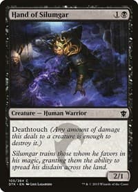 Hand of Silumgar - Dragons of Tarkir - Magic: The Gathering card