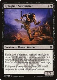 Kolaghan Skirmisher - Dragons of Tarkir - Magic: The Gathering card