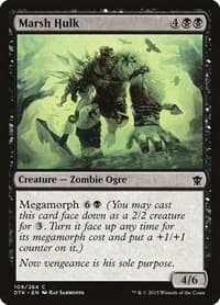 Marsh Hulk - Dragons of Tarkir - Magic: The Gathering card