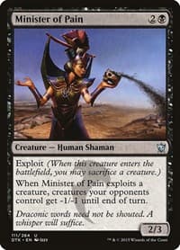 Minister of Pain - Dragons of Tarkir - Magic: The Gathering card