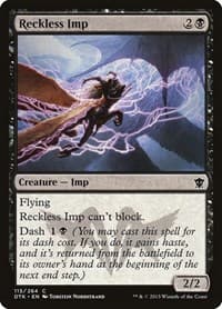 Reckless Imp - Dragons of Tarkir - Magic: The Gathering card