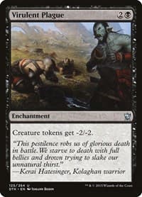 Virulent Plague - Dragons of Tarkir - Magic: The Gathering card