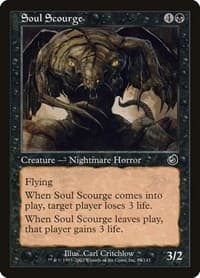 Soul Scourge - Torment - Magic: The Gathering card