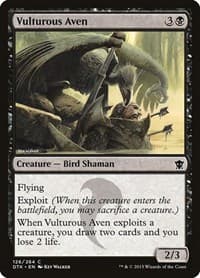 Vulturous Aven - Dragons of Tarkir - Magic: The Gathering card