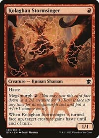 Kolaghan Stormsinger - Dragons of Tarkir - Magic: The Gathering card