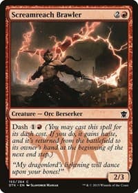 Screamreach Brawler - Dragons of Tarkir - Magic: The Gathering card