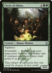 Circle of Elders - Dragons of Tarkir - Magic: The Gathering card