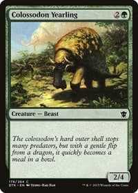 Colossodon Yearling - Dragons of Tarkir - Magic: The Gathering card