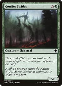 Conifer Strider - Dragons of Tarkir - Magic: The Gathering card