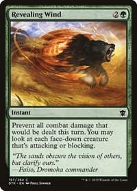 Revealing Wind - Dragons of Tarkir - Magic: The Gathering card