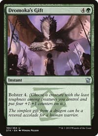 Dromoka's Gift - Dragons of Tarkir - Magic: The Gathering card