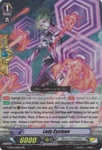 Lady Cyclone - G-BT01: Generation Stride - Cardfight Vanguard card