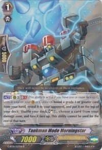 Tankman Mode Morningstar - G-BT01: Generation Stride - Cardfight Vanguard card