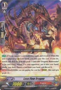 Lava Flow Dragon - G-BT01: Generation Stride - Cardfight Vanguard card