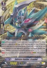 Extreme Battler, Arashid - G-BT01: Generation Stride - Cardfight Vanguard card